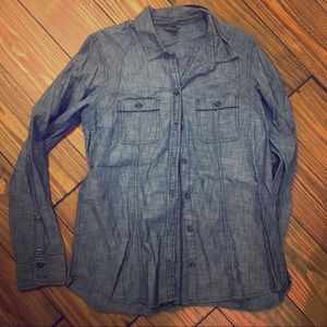 Eddie bower chambray shirt